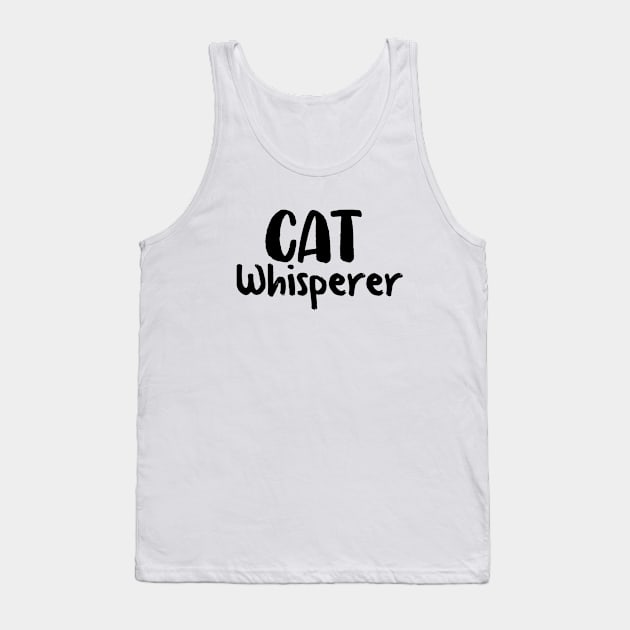 Cat Whisperer Tank Top by sunima